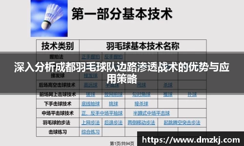 深入分析成都羽毛球队边路渗透战术的优势与应用策略
